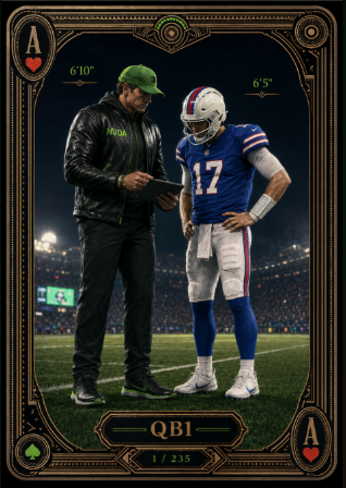 Phitball QB1 card